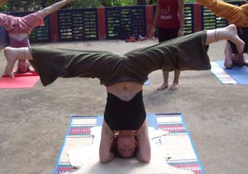 Shirsha Asana (Headstand)