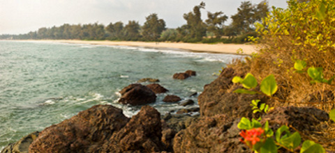 View Across Galgibaga Beach
