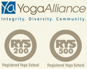 Yoga Alliance Registered School - 200 & 500 Hr RYS
